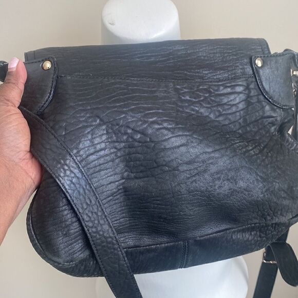 Cole Haan Textured Leather Crossbody Bag - Picture 6 of 7